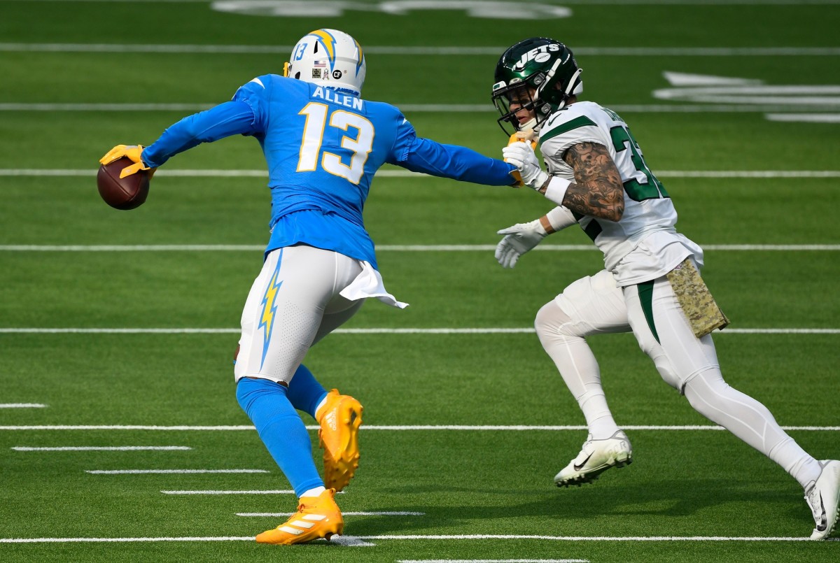 Chargers WR Keenan Allen on Jets safety Ashtyn Davis